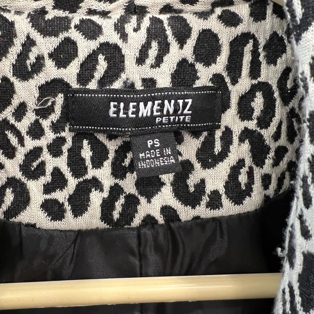Elementz Petite Leopard Print Jacket - image 4